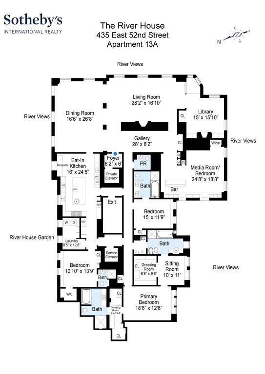 435 East 52nd Street, Unit 13A photo 22