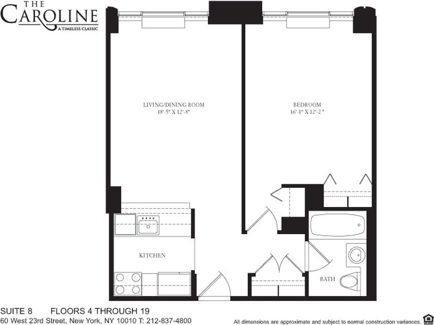 60 West 23rd Street 1708 Flatiron District New York NY 10010