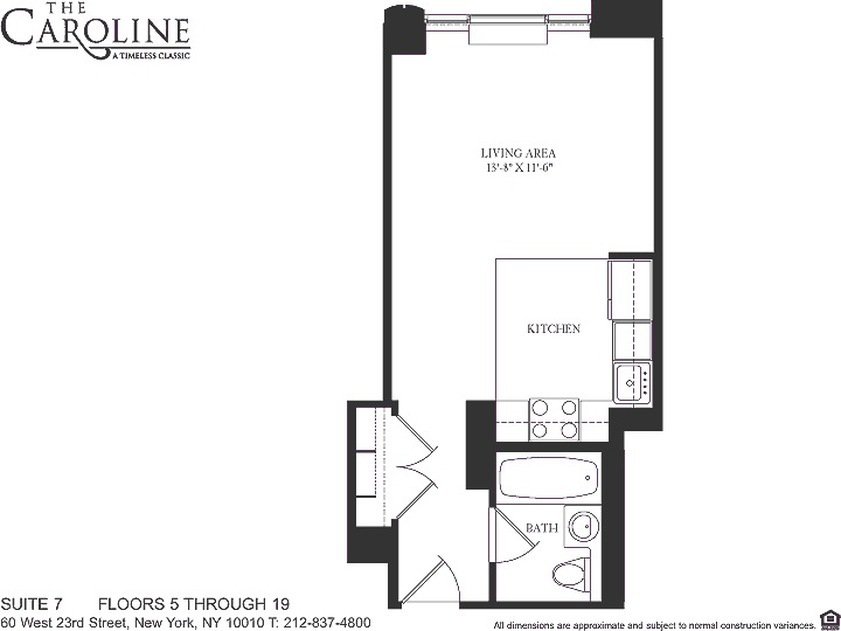 60 West 23rd Street 1607 Flatiron District New York NY 10010