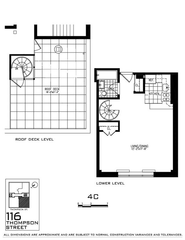 116 Thompson Street 4C Soho New York NY 10012