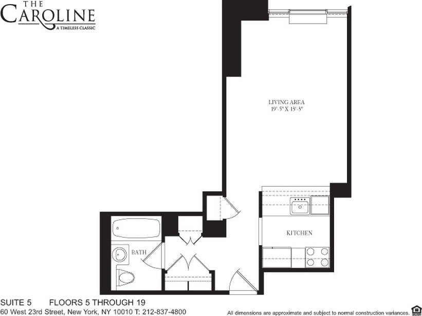 60 West 23rd Street 1705 Flatiron District New York NY 10010