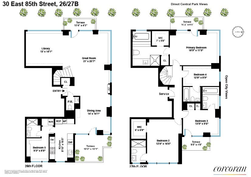 30 East 85th Street, Unit 26/27B photo 24