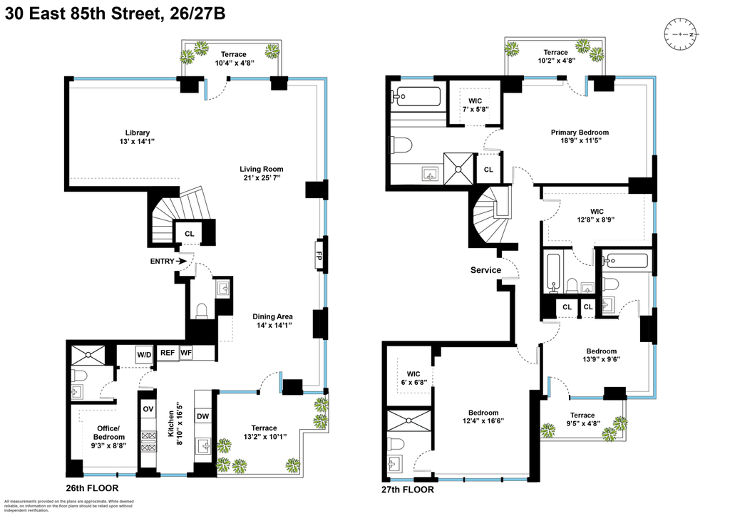 30 East 85th Street, Unit 26/27B photo 25