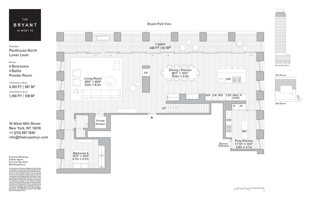 16 West 40th Street, Unit PHN photo 24