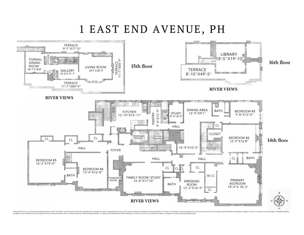 1 East End Avenue, Unit PHC photo 14