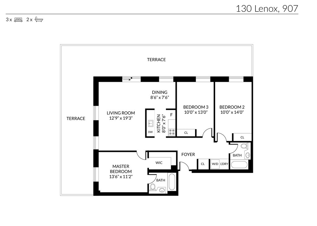 130 Lenox Avenue, Unit 907 photo 22