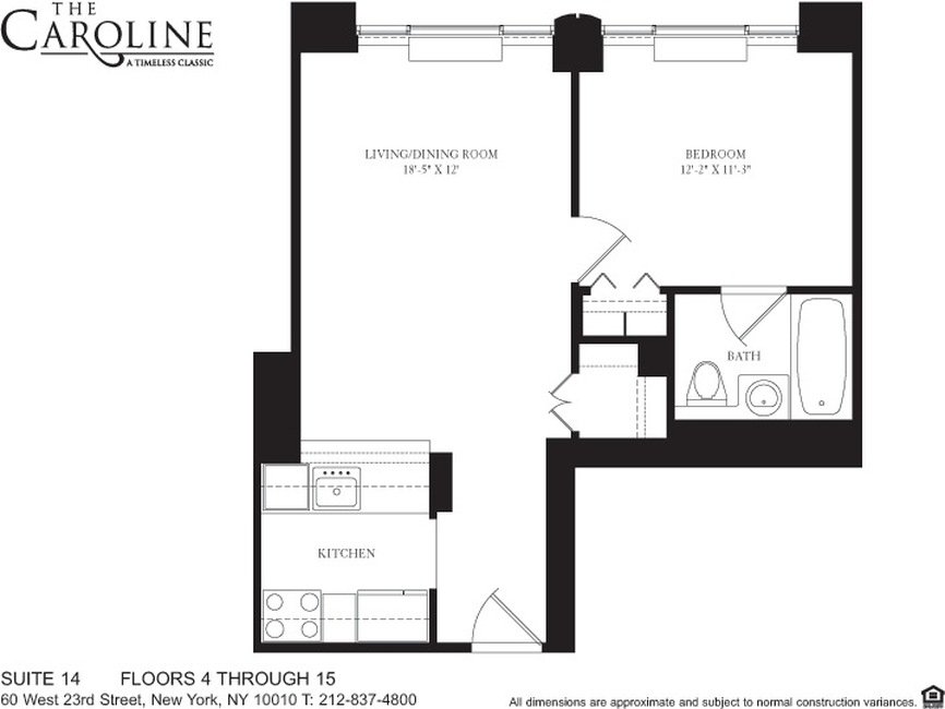 60 West 23rd Street 1414 Flatiron District New York NY 10010
