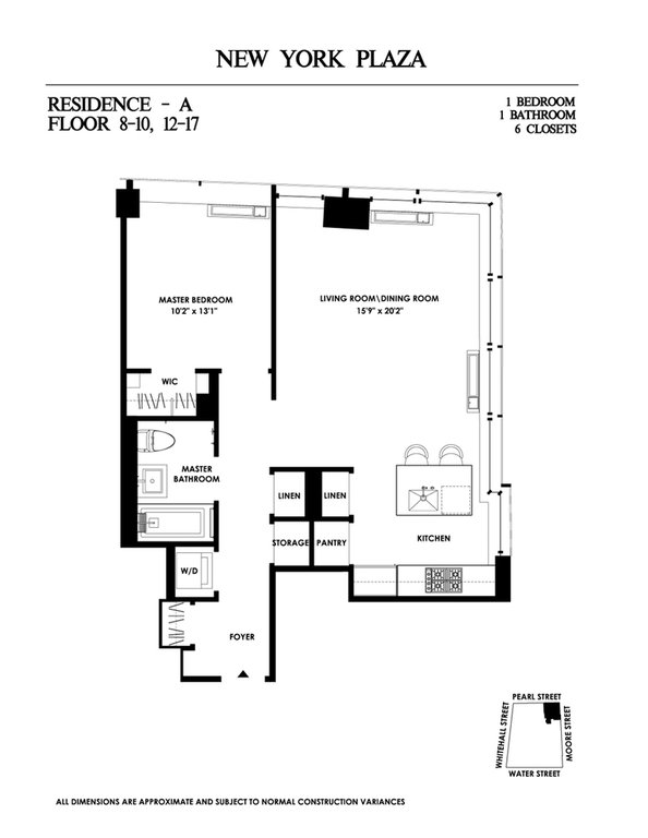 2 Water Street 9A Financial District New York NY 10004