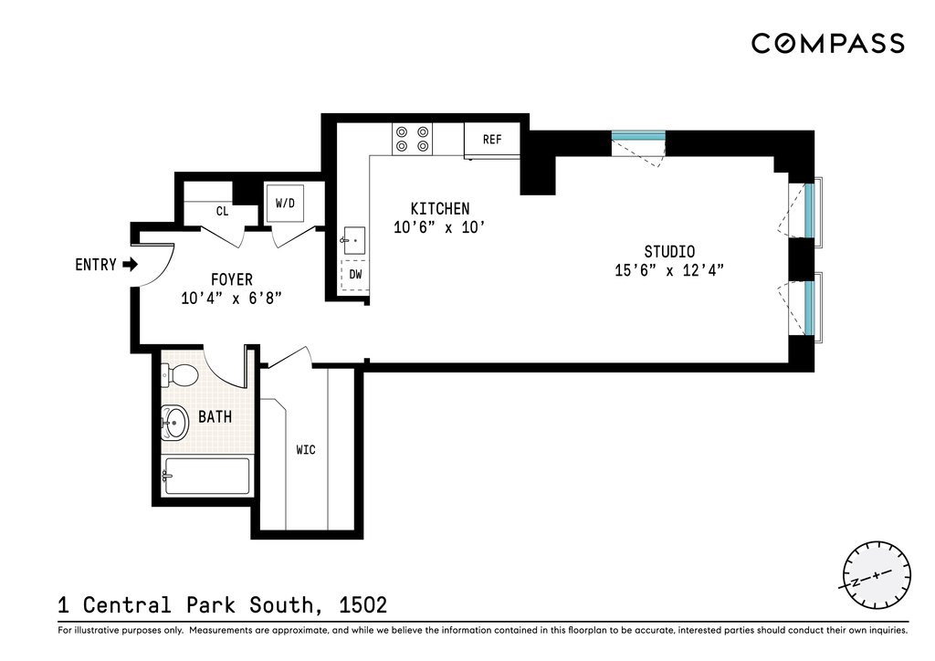 1 Central Park South, Unit 1502 photo 22