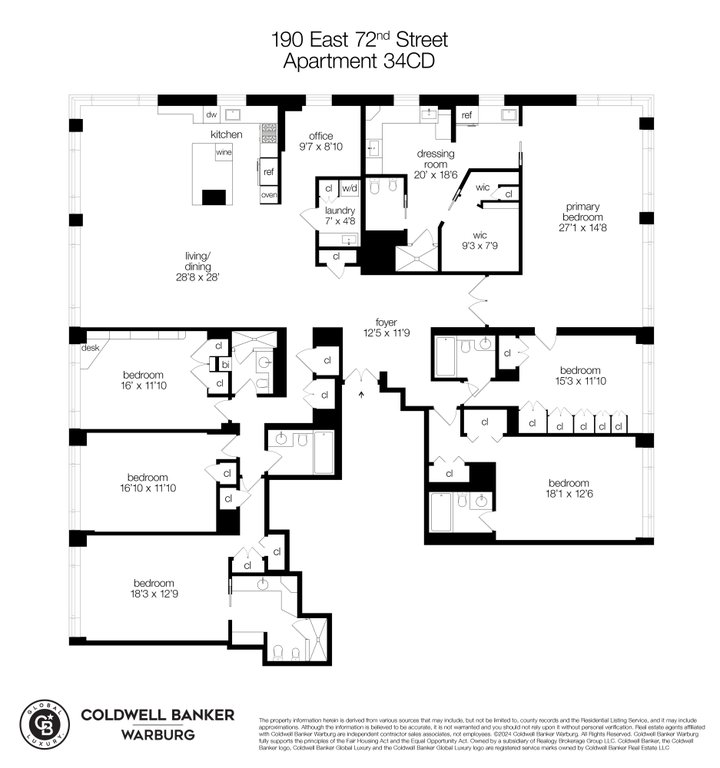 190 East 72nd Street, Unit 34CD photo 20