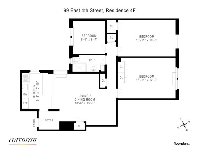99 East 4th Street, Unit 4F photo 9