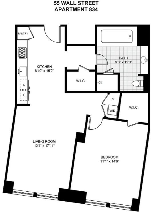 55 Wall Street, Unit 834 photo 10