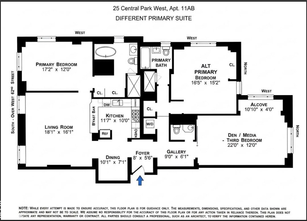 25 Central Park West, Unit 11AB photo 5