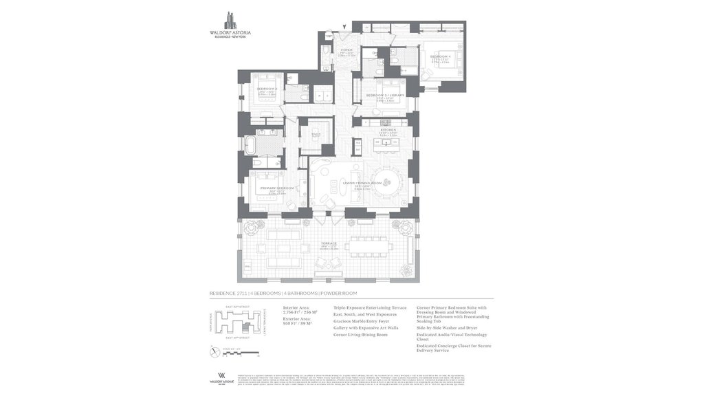 303 Park Avenue, Unit 2711 photo 30