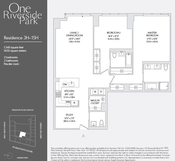 50 Riverside Boulevard, Unit 11H photo 37