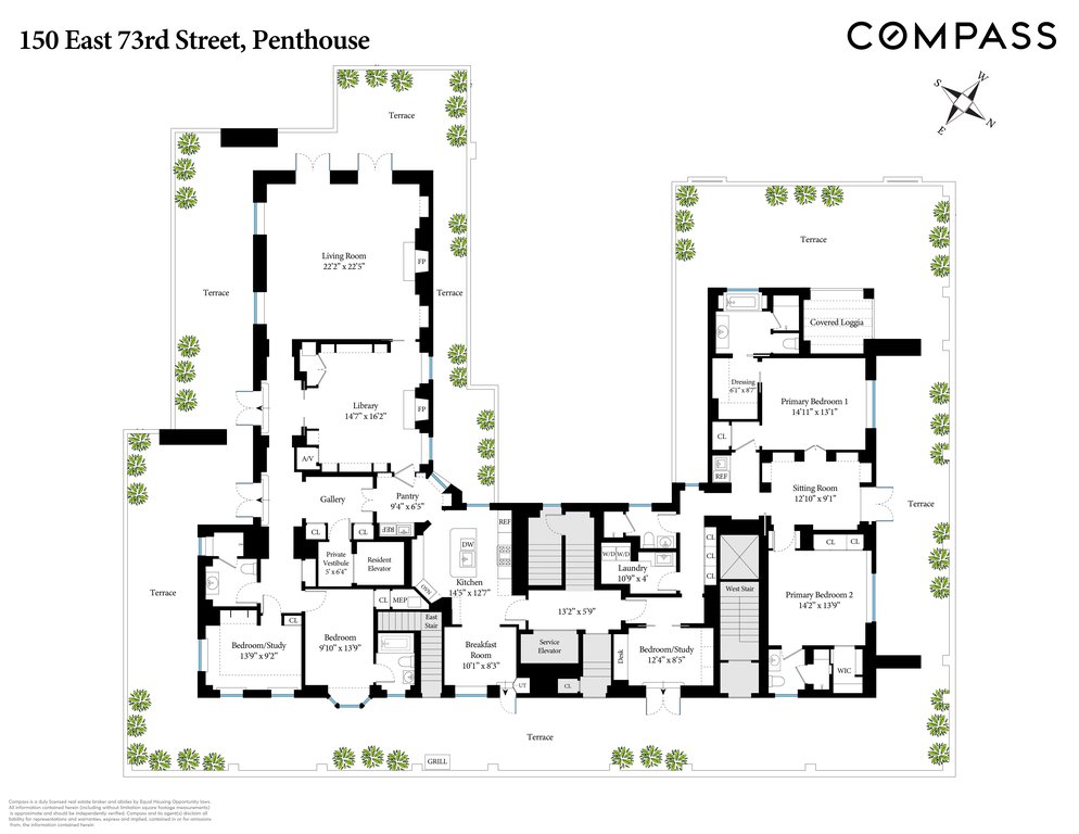 150 East 73rd Street, Unit PH photo 29