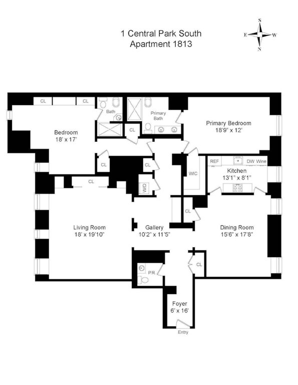 1 Central Park South, Unit 1813 photo 33