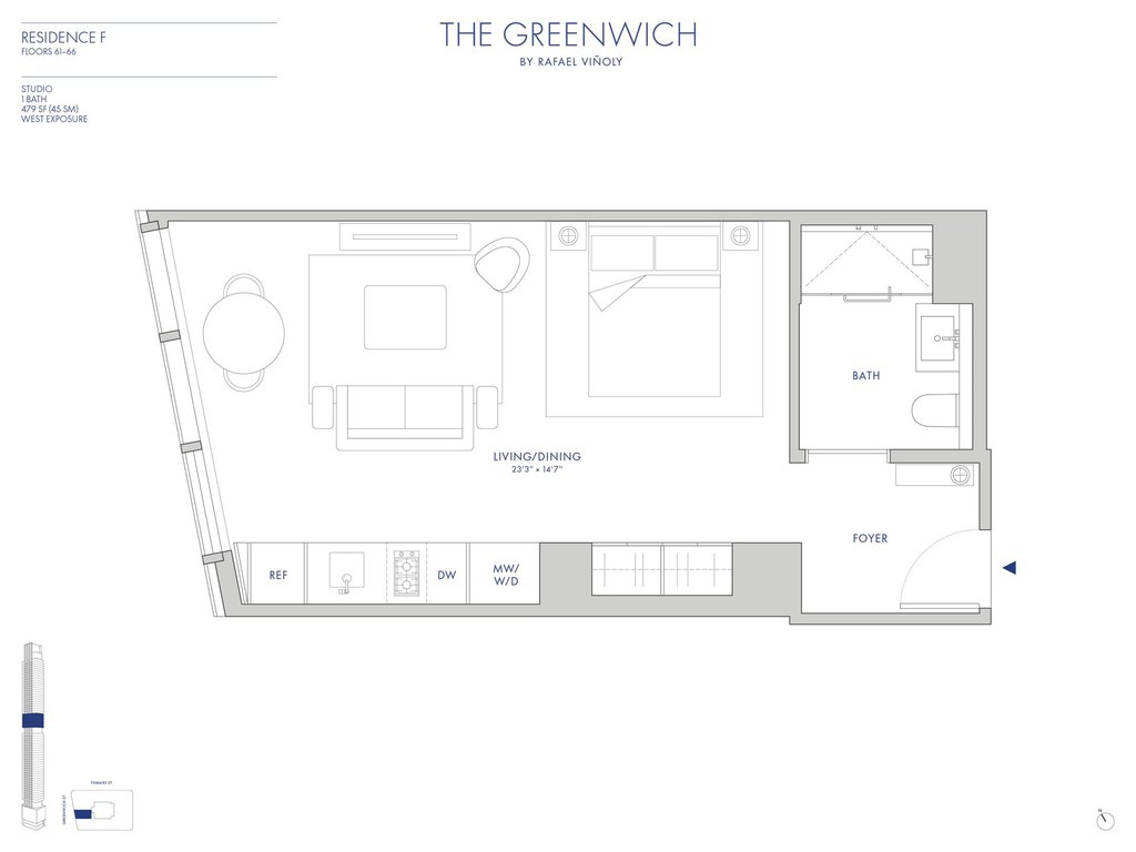 125 Greenwich Street, Unit 61F photo 13