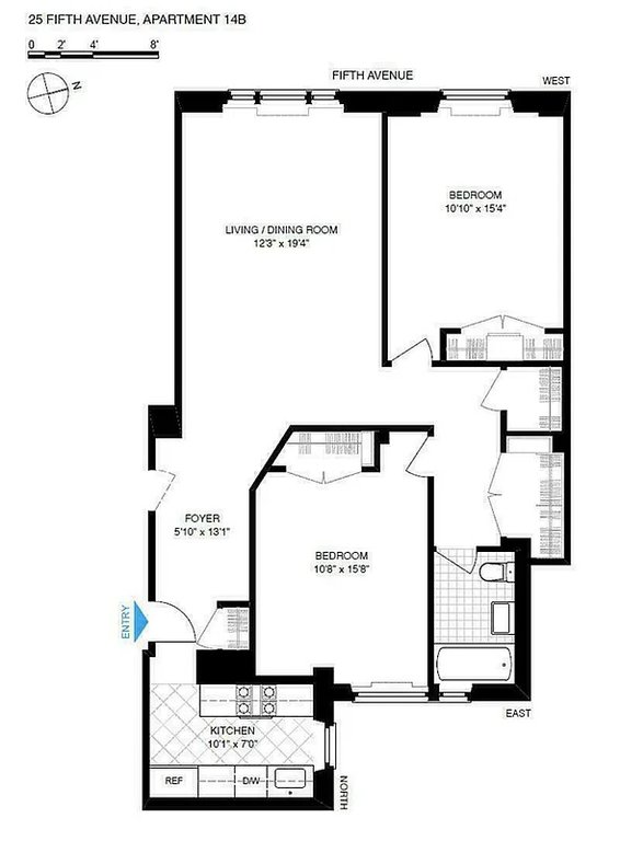 25 Fifth Avenue, Unit 14B photo 7
