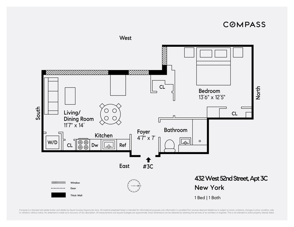 432 West 52nd Street, Unit 3C photo 8