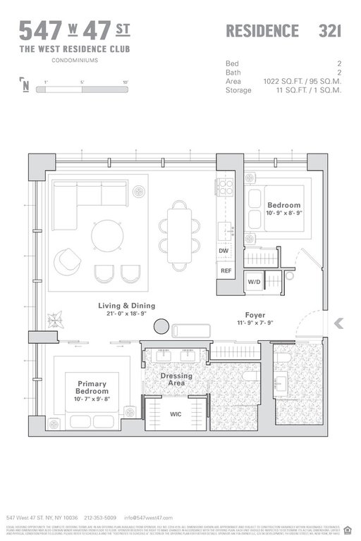 547 West 47th Street, Unit 321 photo 37
