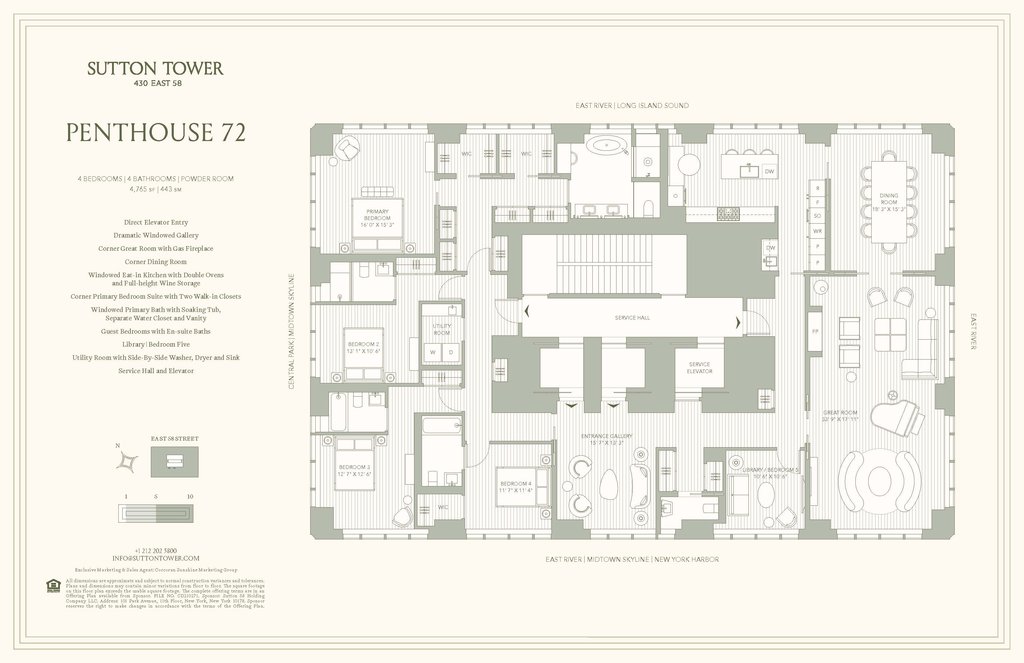 430 East 58th Street, Unit PH72 photo 26