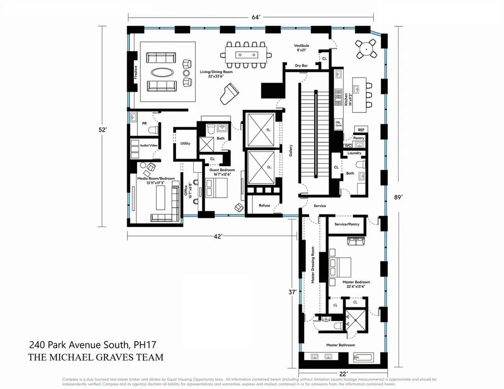 240 Park Avenue South, Unit PH17 photo 30