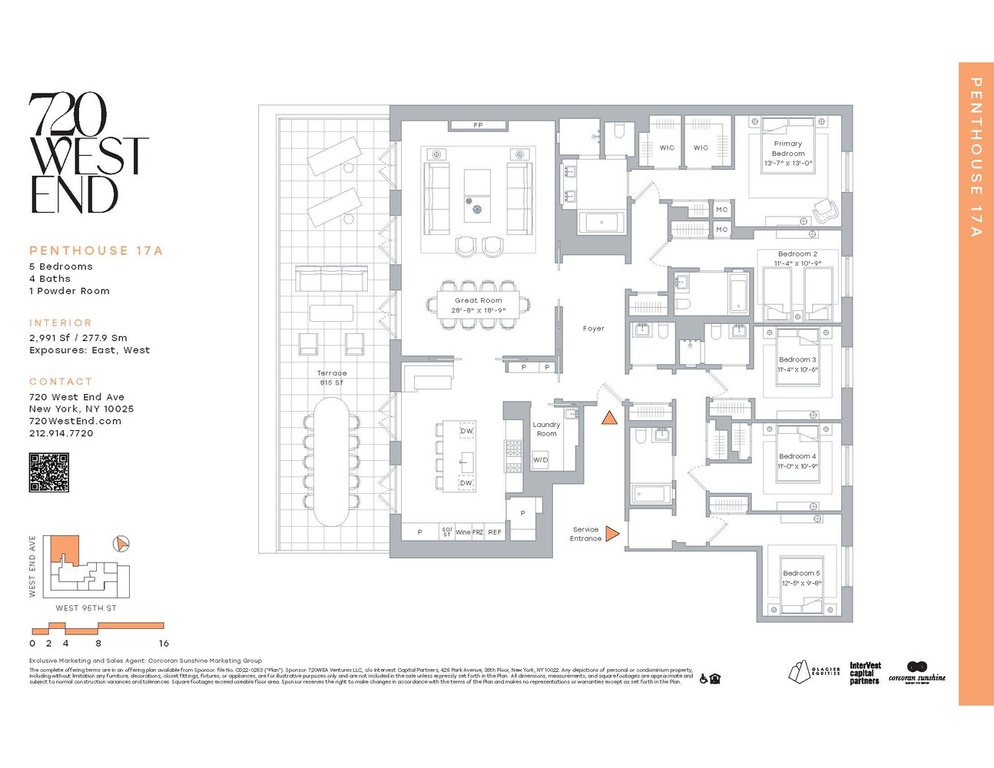 720 West End Avenue, Unit PH17A photo 31