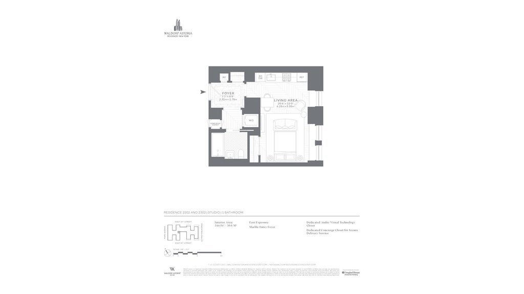 303 Park Avenue, Unit 2202 photo 25