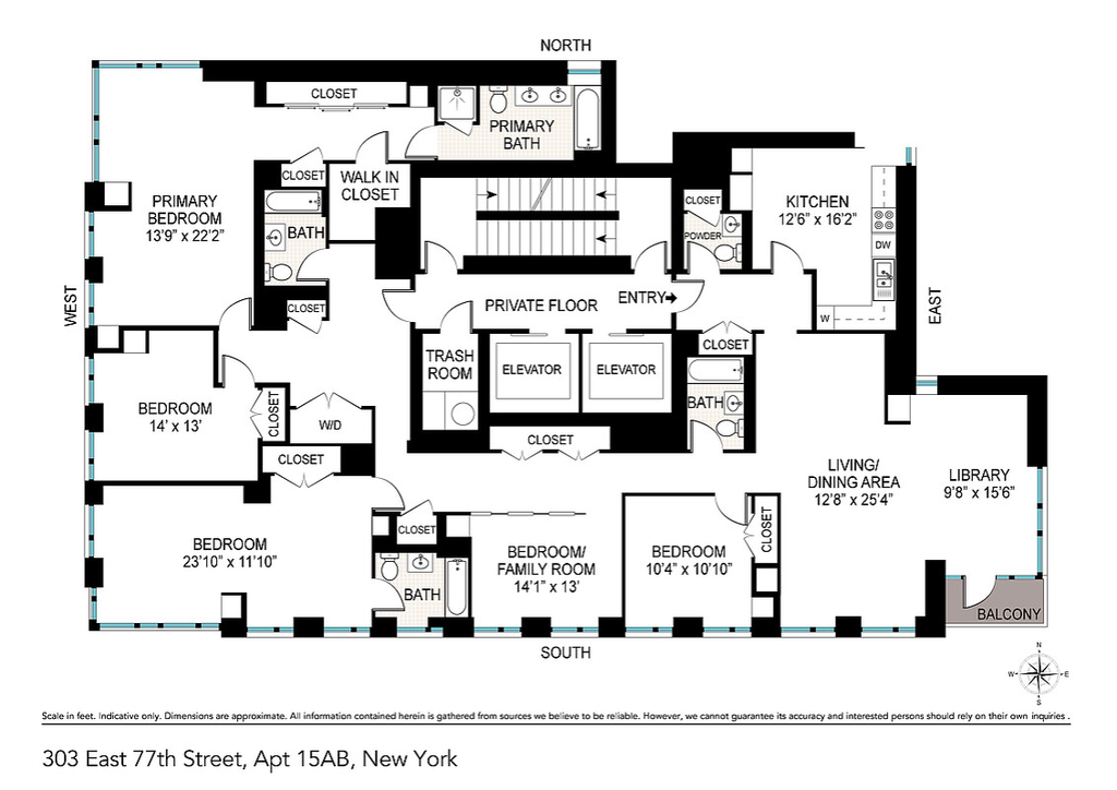 303 East 77th Street, Unit 15AB photo 14