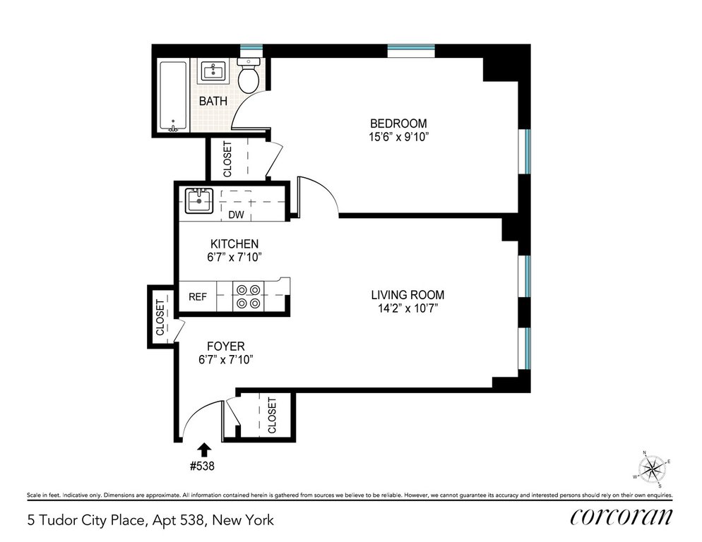5 Tudor City Place, Unit 538 photo 17