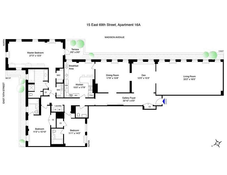 15 East 69th Street, Unit 16A