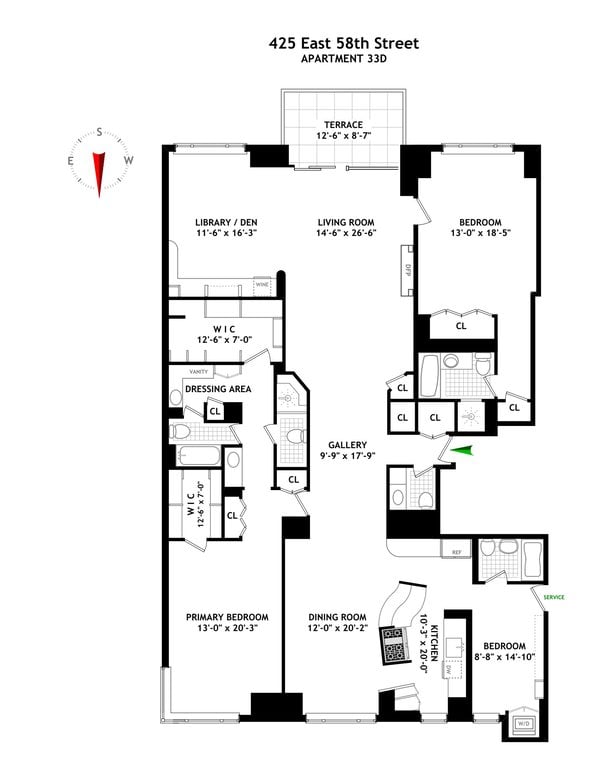 425 East 58th Street, Unit 33D photo 15