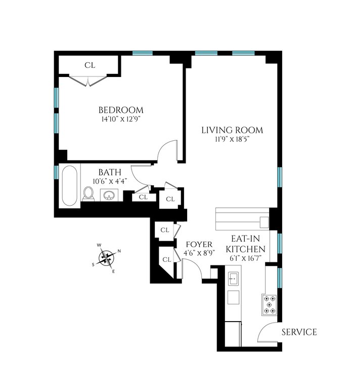 1230 Park Avenue, Unit 6A photo 6