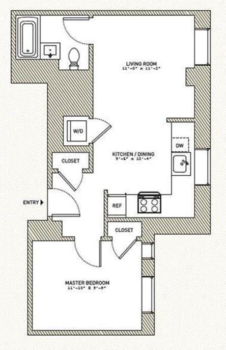 416 West 52nd Street, Unit 611 photo 20
