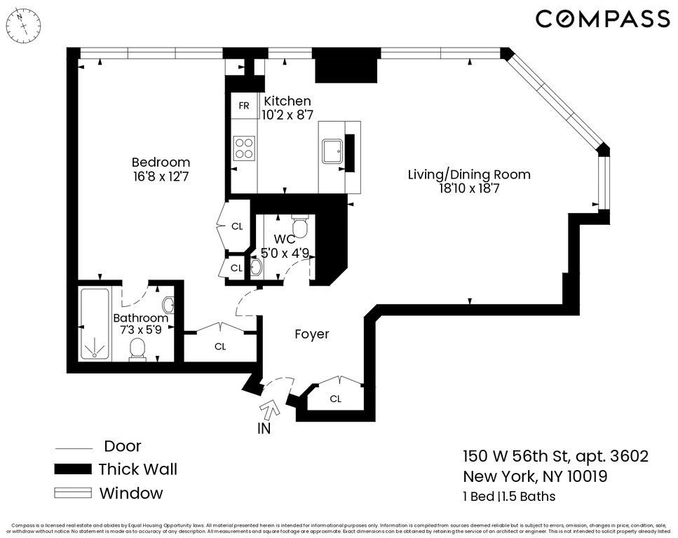 150 West 56th Street, Unit 3602 photo 11