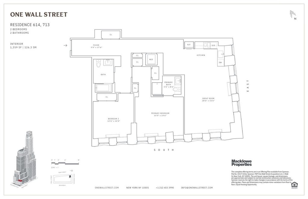 1 Wall Street, Unit 614 photo 10