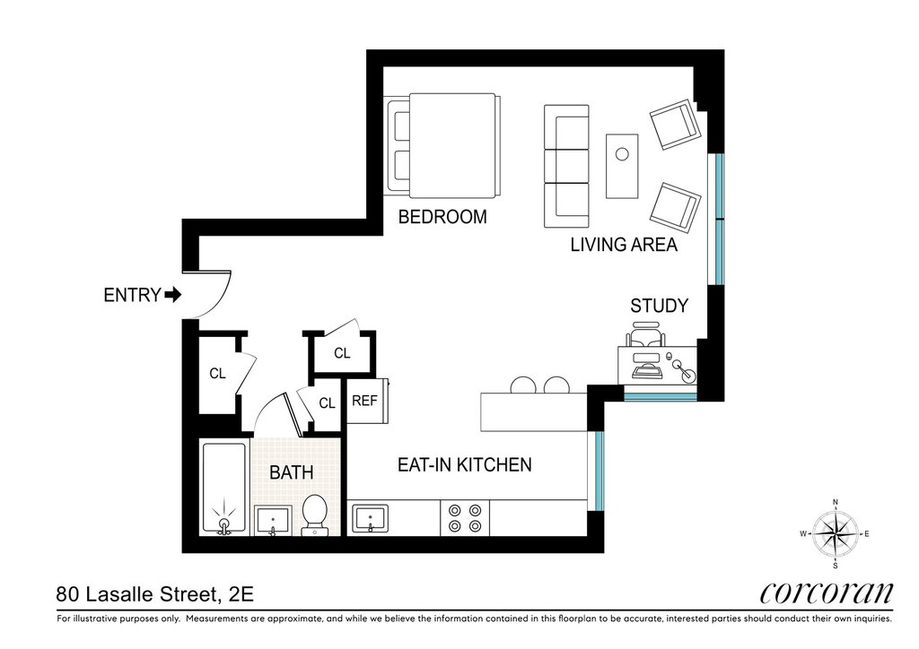 80 La Salle Street, Unit 2E photo 8