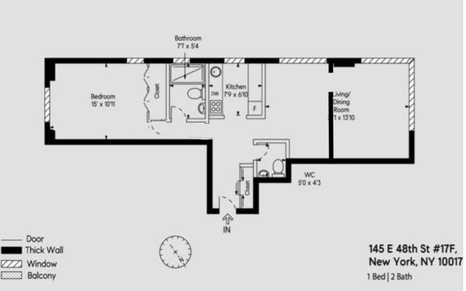 145 East 48th Street, Unit 17F photo 24