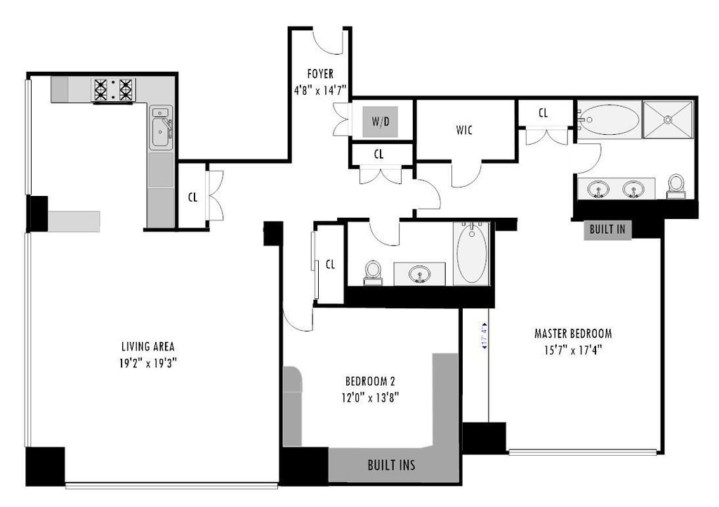 240 Riverside Boulevard, Unit 17BC photo 9