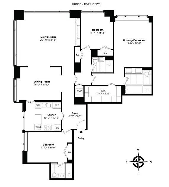 240 Riverside Boulevard, Unit 17BC photo 8