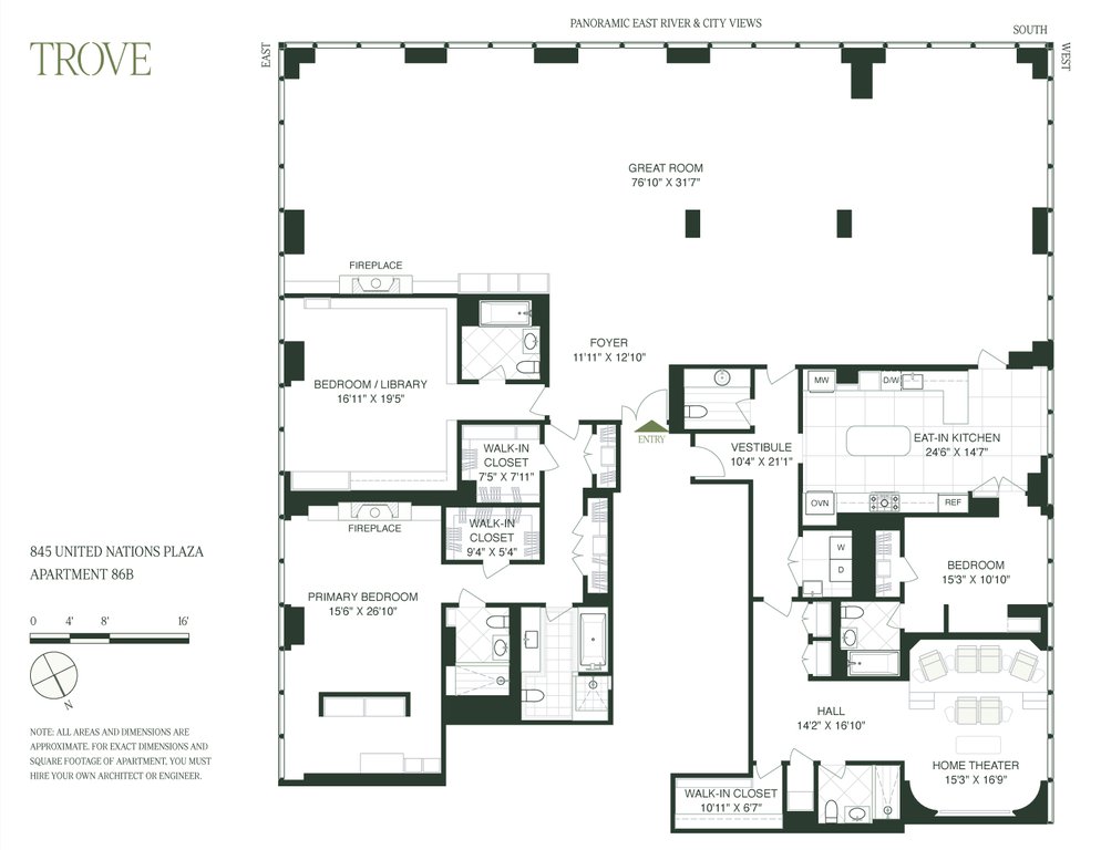 845 United Nations Plaza, Unit 86B photo 16