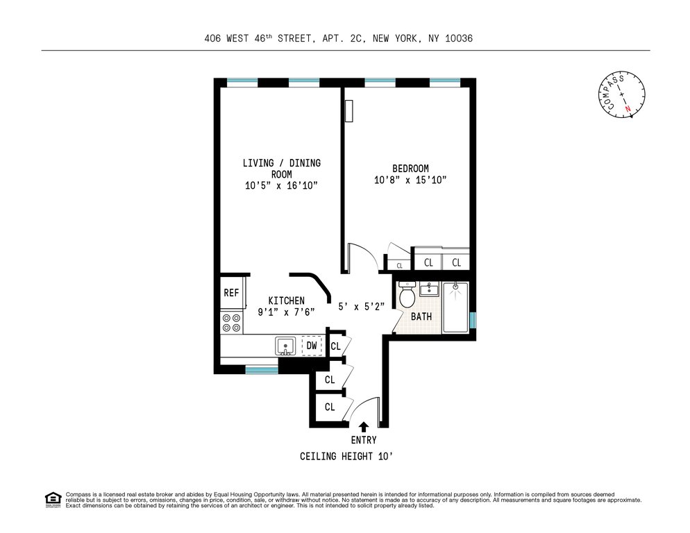406 West 46th Street, Unit 2C photo 8