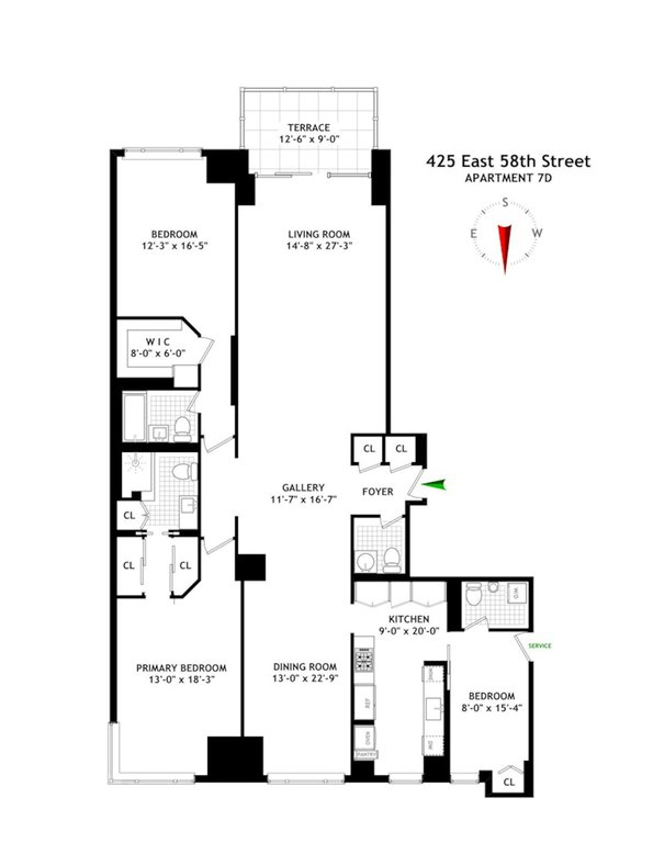 425 East 58th Street, Unit 7D photo 13