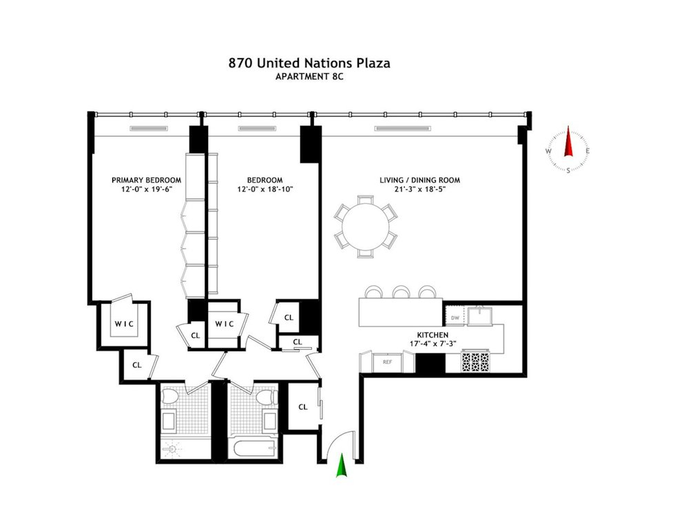 870 United Nations Plaza, Unit 8C photo 15