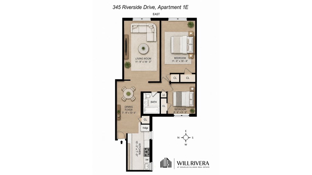 345 Riverside Drive, Unit 1E photo 8