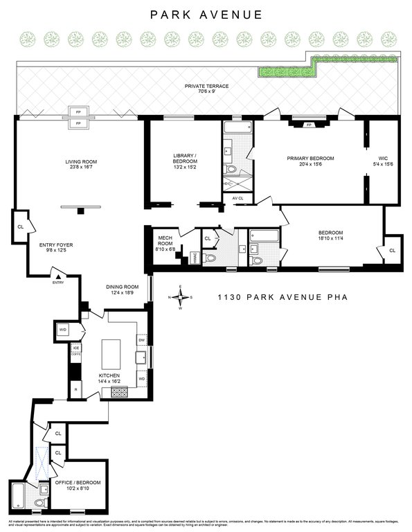 1130 Park Avenue, Unit PHA photo 21