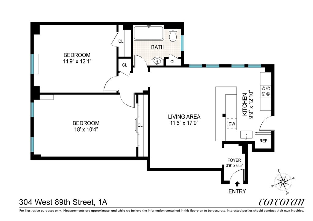 304 West 89th Street, Unit 1A photo 10