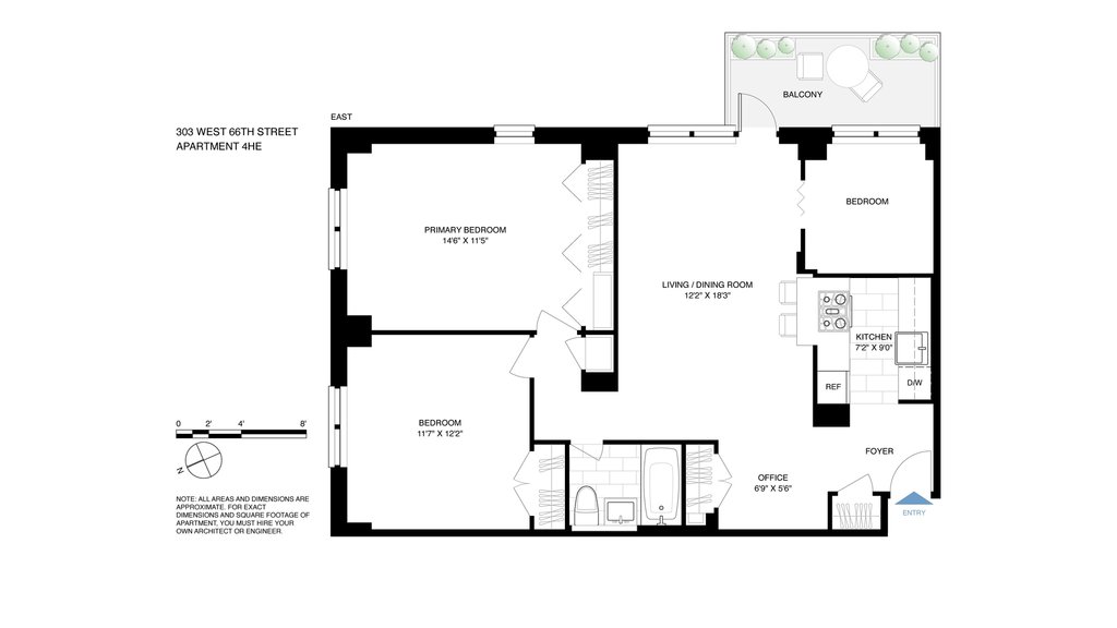 303 West 66th Street, Unit 4HE photo 16