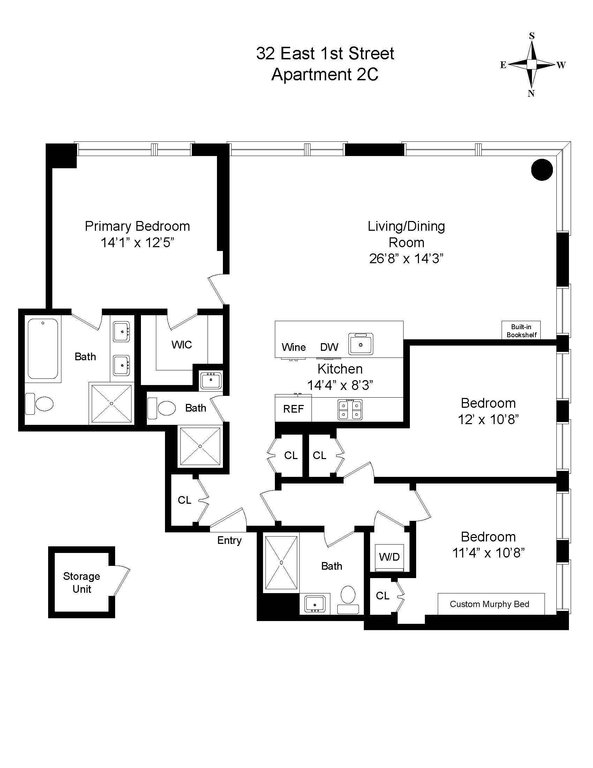 32 East 1st Street, Unit 2C photo 13